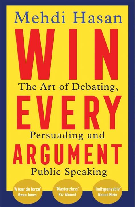 Win Every Argument Mehdi Hasan Buch Jpc