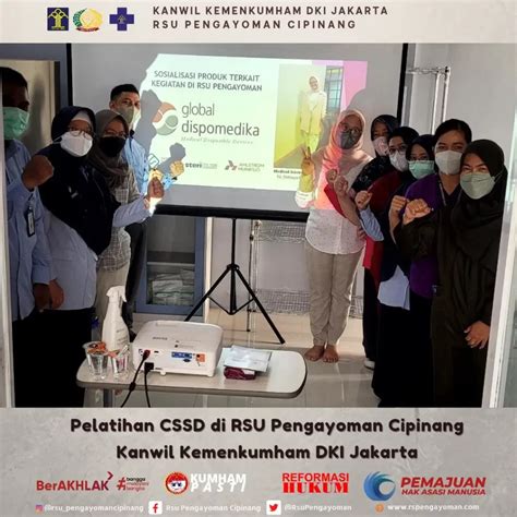 Pelatihan Cssd Di Rsu Pengayoman Cipinang Kanwil Kemenkumham Dki