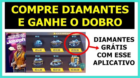 Como Comprar Diamantes No Free Fire E Ganhar O Dobro Diamantes Gr Tis