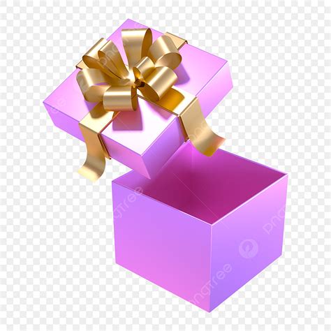 T Boxes 3d Vector Purple 3d Christmas T Box 3d Purple T