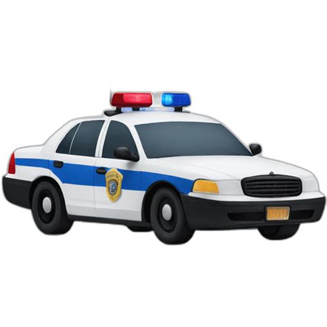 Police Car Emoji Ai Emoji Generator