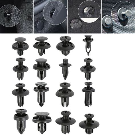 651 Pcs Car Push Pin Rivet Trim Clips Panel Auto Fasteners Interior Fixing Tools Ebay