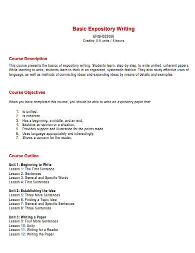 30+ Expository Writing Examples in PSD, Word, Google Docs, PDF ...