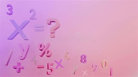 Geometry Shape Basic Math Pink Background Mathematics Gradient