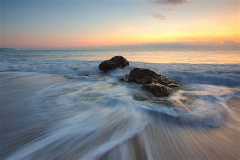 Poze Plajă Mare Coastă Nisip Stâncă Ocean Orizont Nor Cer