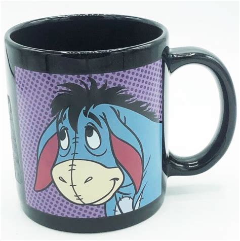 Eeyore Oversized Black Mug Disney Store Ebay