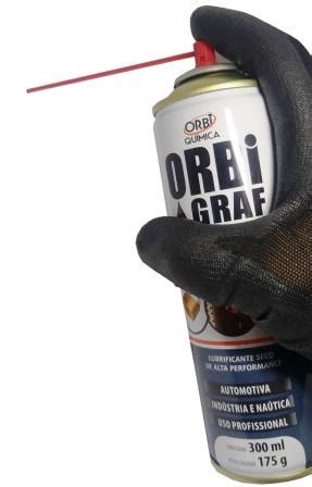 Grafite spray para lubrificação a seco 300ML Orbi