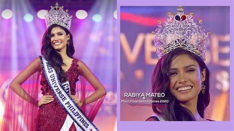 Rabiya Mateo Of Iloilo City Crowned As Miss Universe Philippines