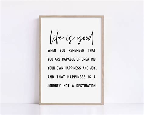 Life Quotes About Life Wall Art Inspirational Quote Digital Download ...