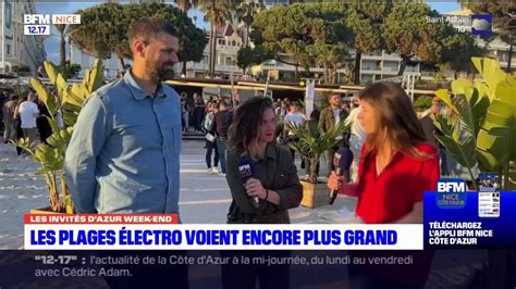 Cannes plusieurs nouveautés pour l édition 2023 des Plages électroniques