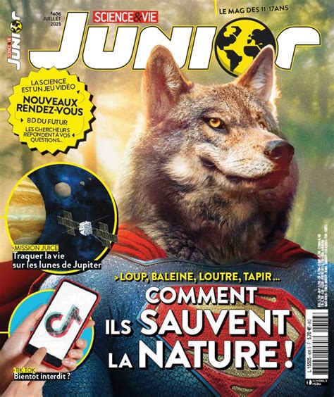 Science Et Vie Junior N Du Juin T L Charger Sur Ipad