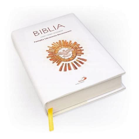 BIBLIA PAMIĄTKA SAKRAMENTU BIERZMOWANIA STARY I NOWY TESTAMENT