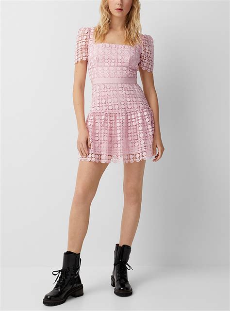 Floral Lace Mini Dress Self Portrait Self Portrait Simons