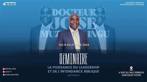 La Puissance Du Leadership Et De L Intendance Biblique Docteur Jose