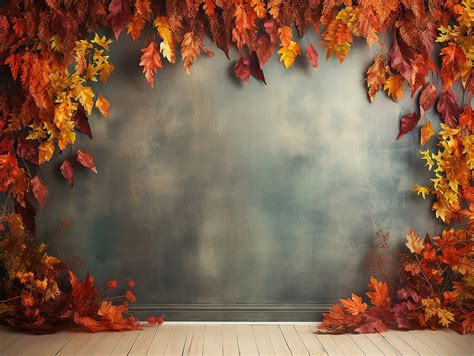 Fall Wall Backdrop Fall Photo Backdrop Autumn Wall Backdrop Fall