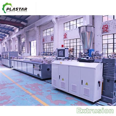 Wpc Extrusion Machine Pvc Wall Panel Production Line Wpc Profile