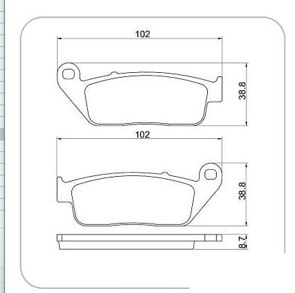 Kit Pastilha De Freio Dianteira Honda Cb 600 Hornet Sem Abs Dura Tech