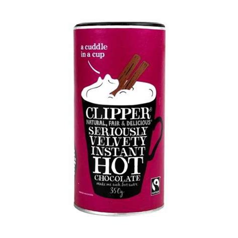 FairTrade Instant Hot Chocolate in 350g from Clipper