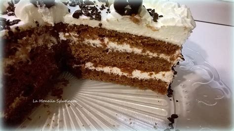 Torta Al Cacao Con Amarene E Panna La Monella Sglutinata