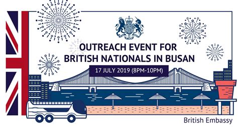 Outreach Event For British Nationals In Busan This Wednesday Night