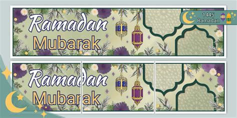 Ramadan Display Banners Teacher Made Twinkl