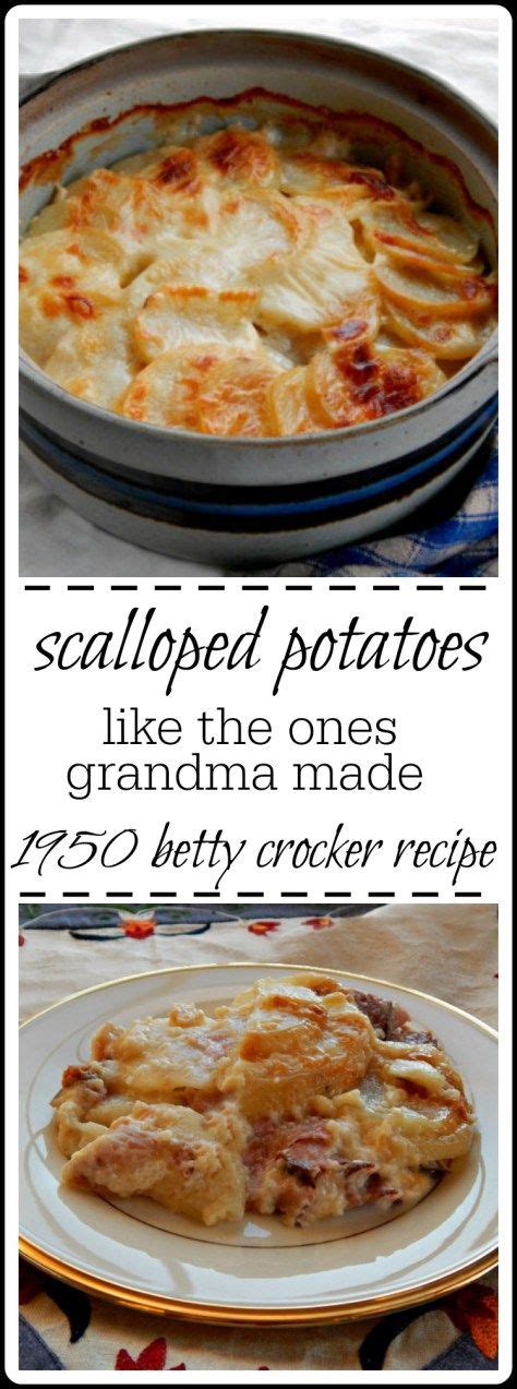 Scalloped Potatoes Recipe Betty Crocker Recipes Scalloped Potatoes Betty Crocker Scalloped