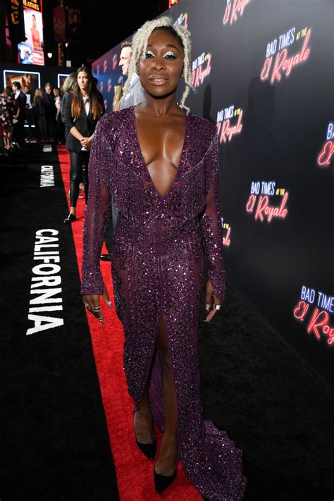 Cynthia Erivo At Bad Times At The El Royale Premiere In Los Angeles