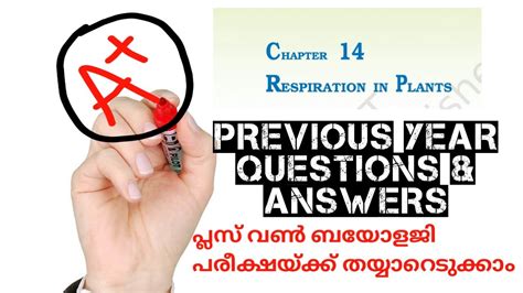 PLUS ONE BOTANY CHAPTER 10 RESPIRATION IN PLANTS FOCUS AREAS PREVIOUS