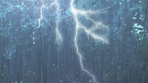 Fall Into Sleep Fast In Minutes With Torrential Rain Thunder In