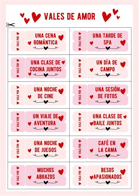 Documento A Vales De Amor Cup N Ilustrado Rosa Templates By Canva