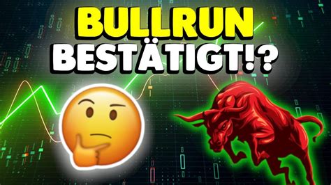 🚨bitcoin Bullrun BestÄtigt⁉️📈🤑 Elliott Wellen Chartanalyse