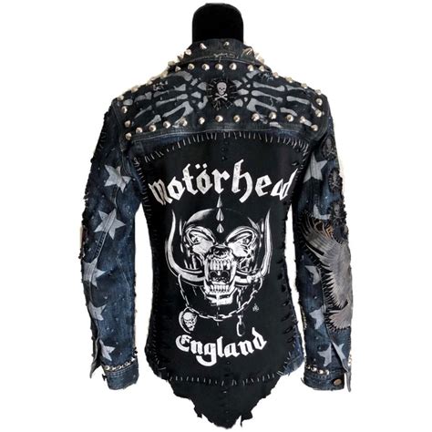 Monsters And Rock Rock Denim Jacket By Chad Cherry