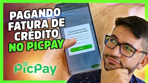 Como pagar a fatura do cartão de crédito no Picpay YouTube