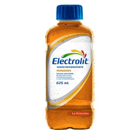 SUERO ELECTROLIT BOTELLA X 625 ML MANZANA