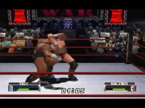 N64 WWF No Mercy Hardcore Title Match 1 Tazz Vs Dean Malenko