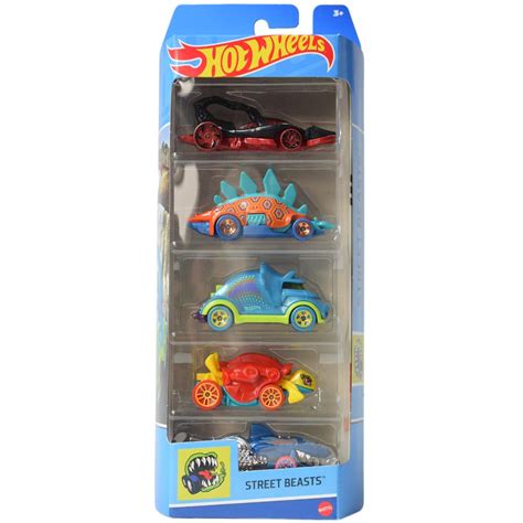 Hot Wheels Street Beasts avtomobilčki set 5 kosov Mattel nakupovanje v IgračeShop