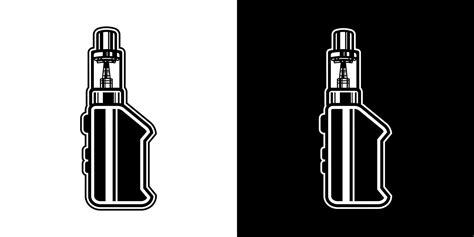 vape logo vector 3689659 Vector Art at Vecteezy