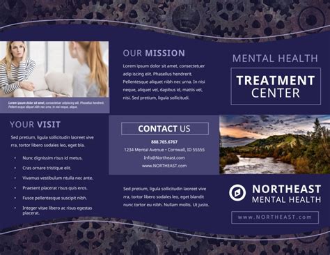 Mental Health Brochure Design