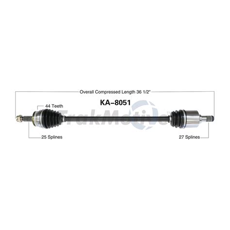 Trakmotive Cv Axle Shaft X Fits From To Kia Spectra Ebay