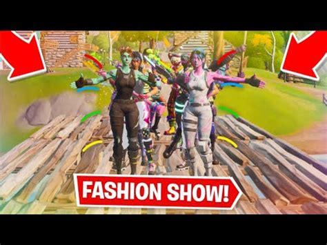 Fortnite Fashion Show Skin Competition Best Duos Emotes Wins