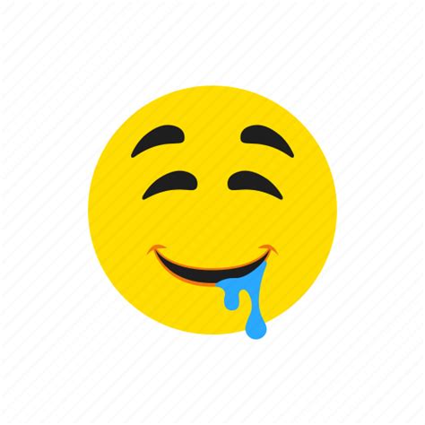 Drooling, emoji, emoticon icon - Download on Iconfinder