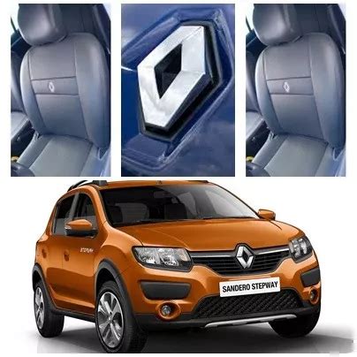 Capas De Banco Toda Couro Eco Renault Sandero Stepway 2014