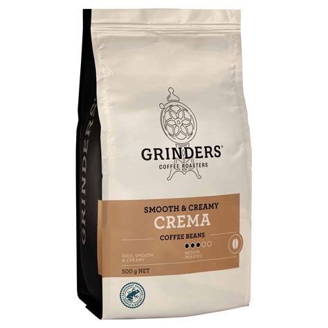 Crema Coffee Beans 1kg - Smooth & Creamy | Grinders® Coffee