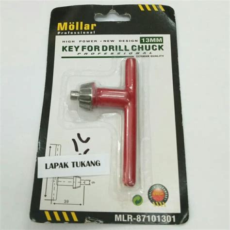 Jual Kunci Kepala Mesin Bor Mm Key For Drill Chuck Mollar