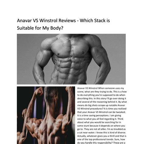 Anavar VS Winstrol For Health.pdf | DocDroid