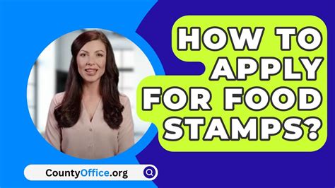 How To Apply For Food Stamps CountyOffice Org YouTube