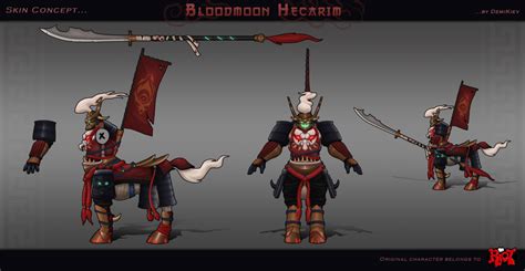 Blood Moon Hecarim Concept Art : r/HecarimMains