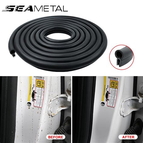 Seametal Car Door Sealing Strip Rubber U Shape Anti Collision Strips