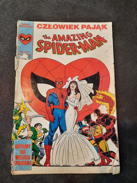 Komiks Spider Man Spiderman Tm Semic Komiksy Marvel Krak W