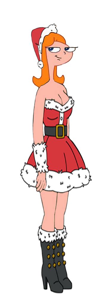 Sexy Santa Candace Flynn By Mrtoonlover83 On Deviantart